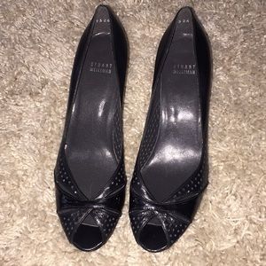 Stuart Weitzman peep-toe heels sz10